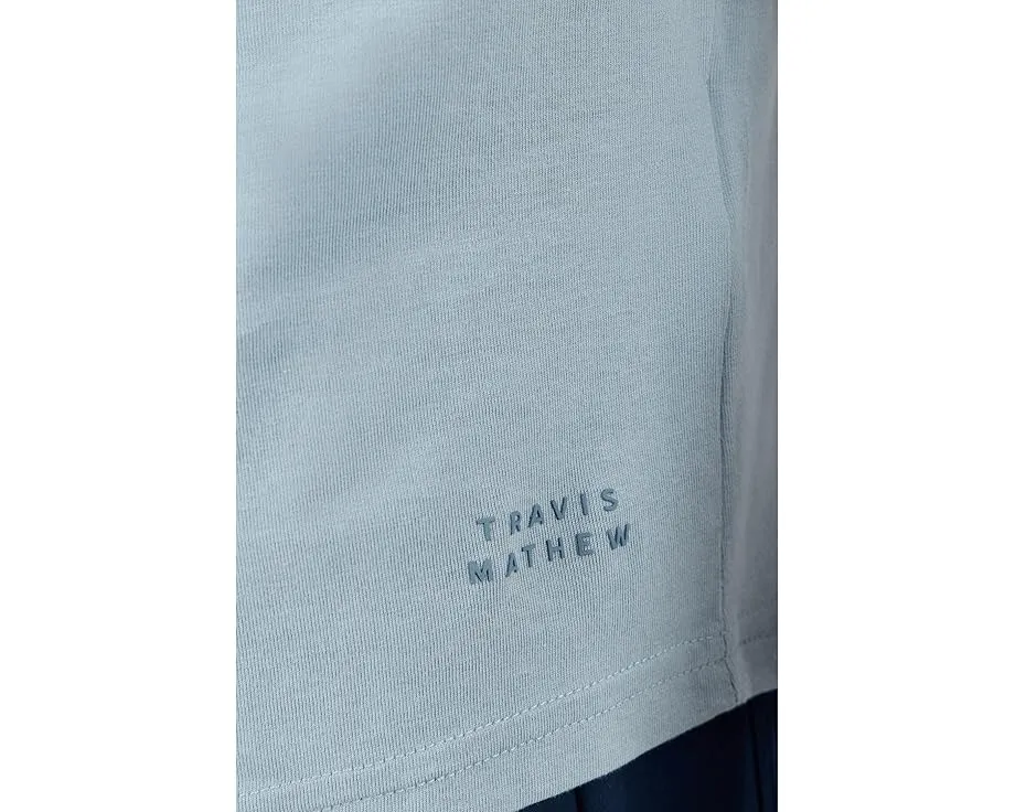 Футболка TravisMathew Cloud Crew из супермягкой ткани FiberCloud