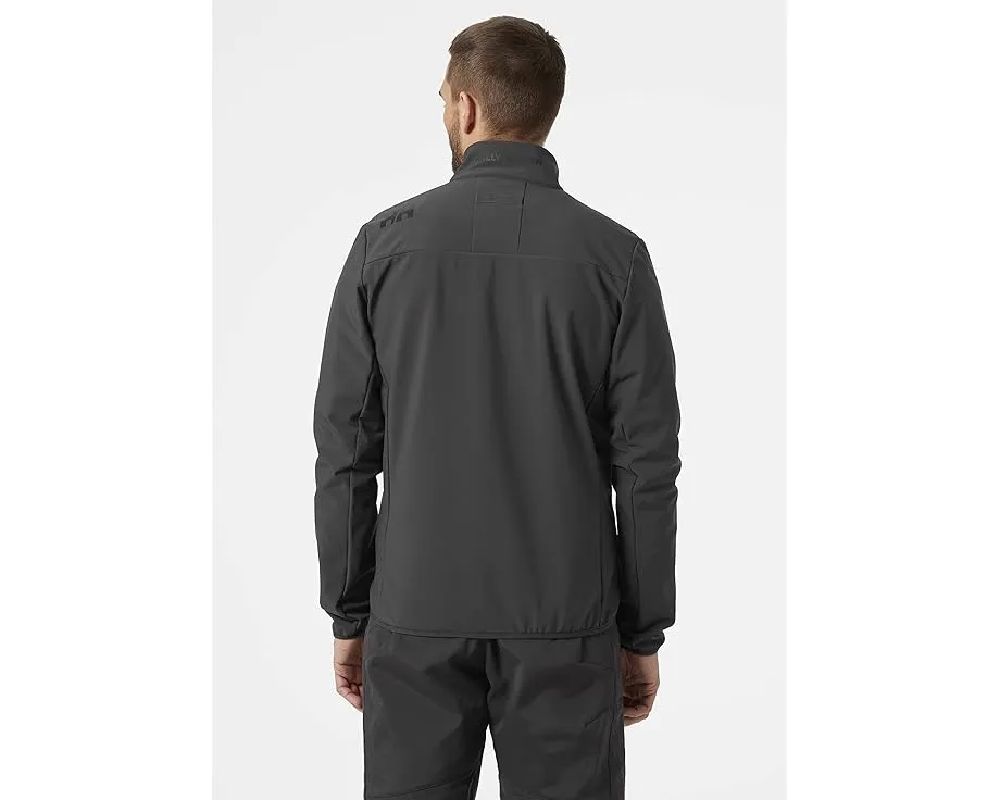 Куртка Helly Hansen Crew Softshell Jacket 2.0 с водоотталкивающей мембраной и флисовой подкладкой