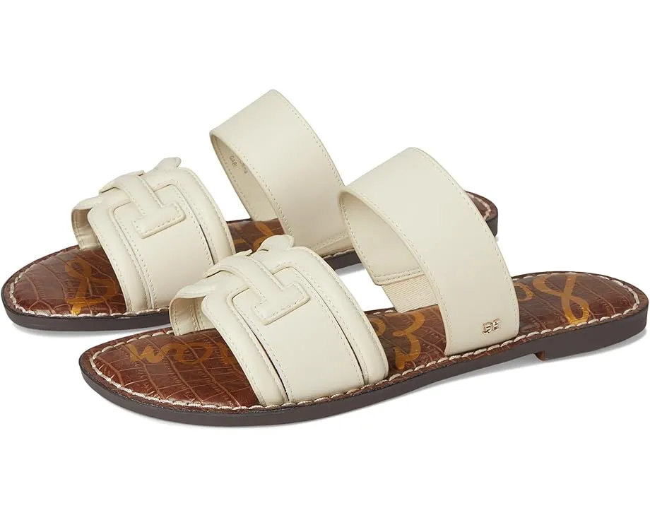 Сандалии Sam Edelman Gabi с двумя ремешками из кожи и логотипом