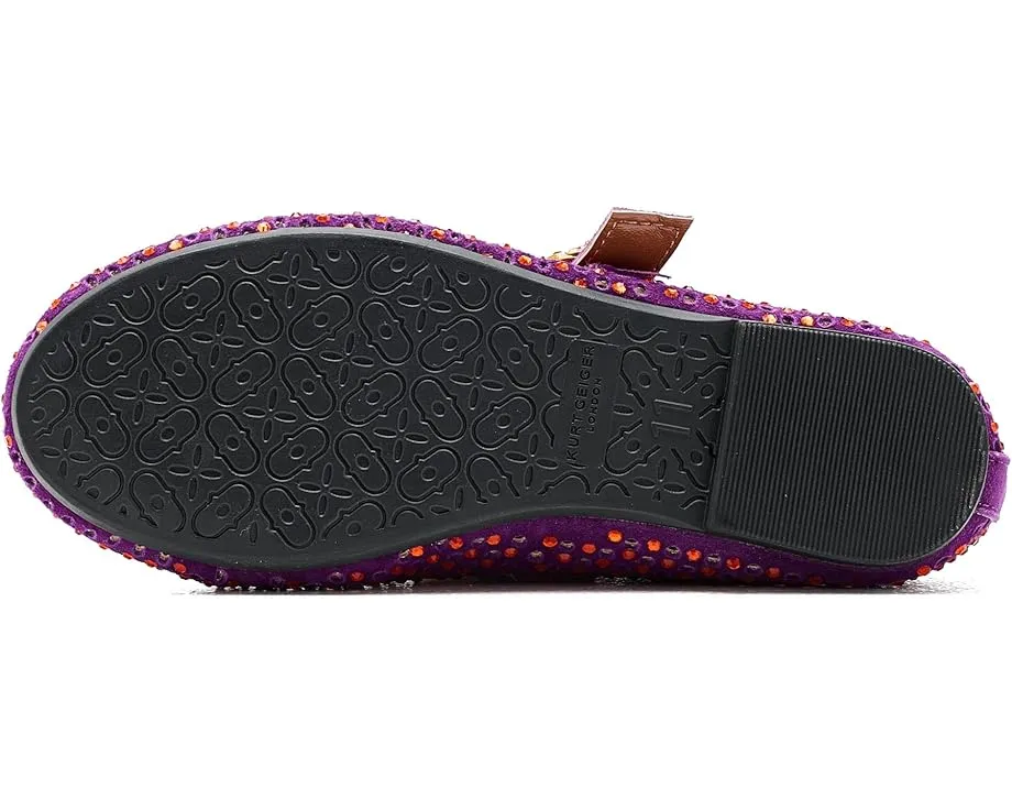 Балетки Kurt Geiger London Kids Mini Mayfair для детей с пряжкой