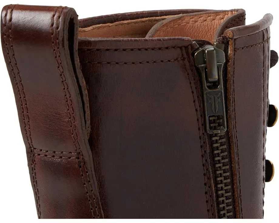 Ботинки Frye Olivia Combat на шнуровке с массивным каблуком 3.8 см