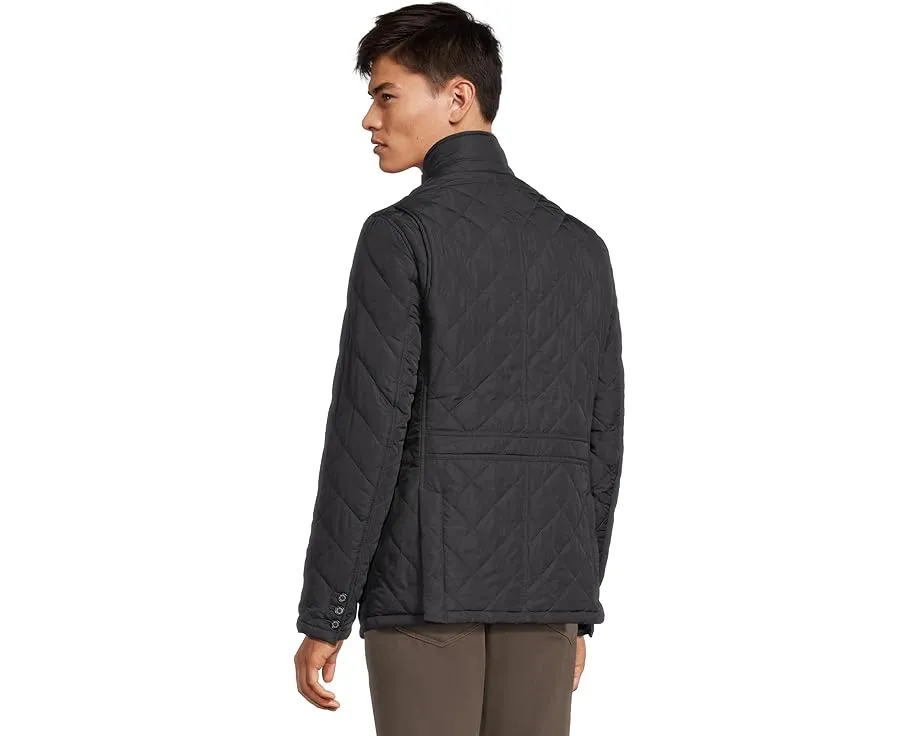 Стеганая куртка Barbour Quilted Lutz с классическим тартаном и вентиляцией