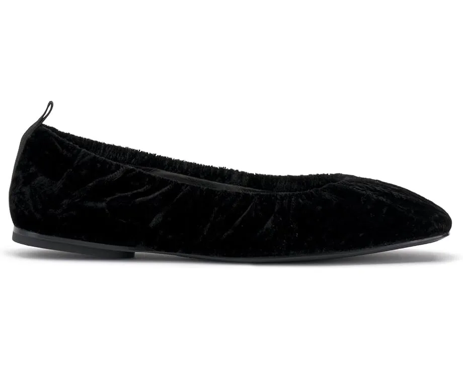 Балетки Verline с эластичным верхом и квадратным носком