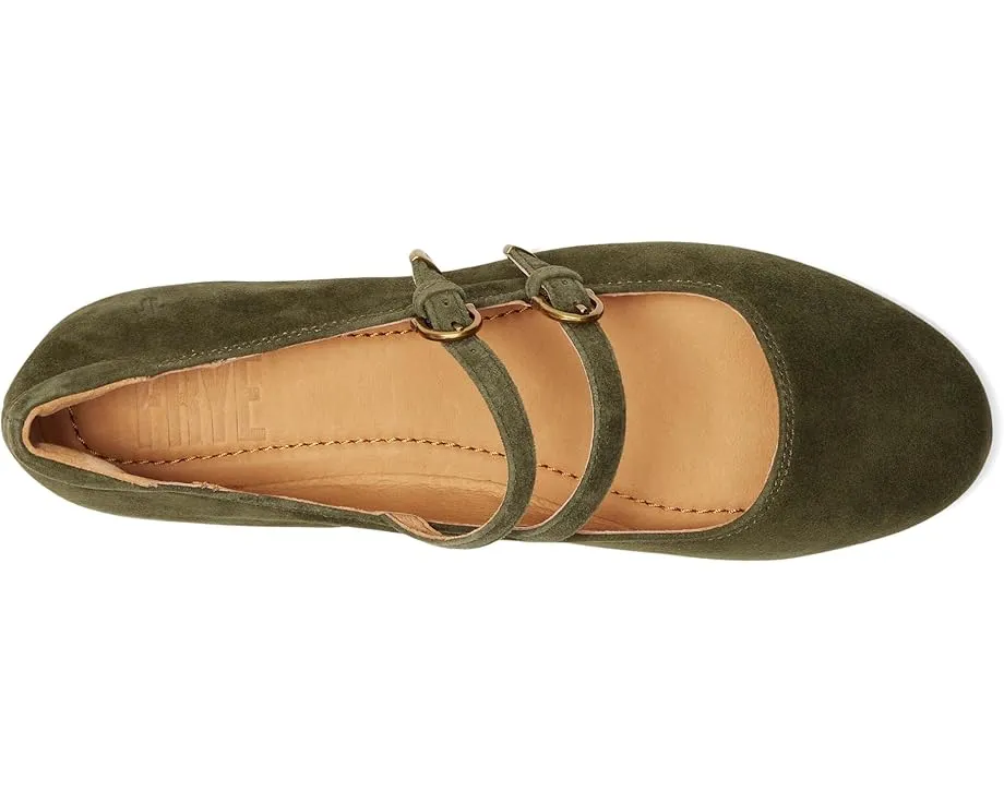 Туфли Frye Carson Multi Mary Jane с двумя ремешками и металлическим эффектом