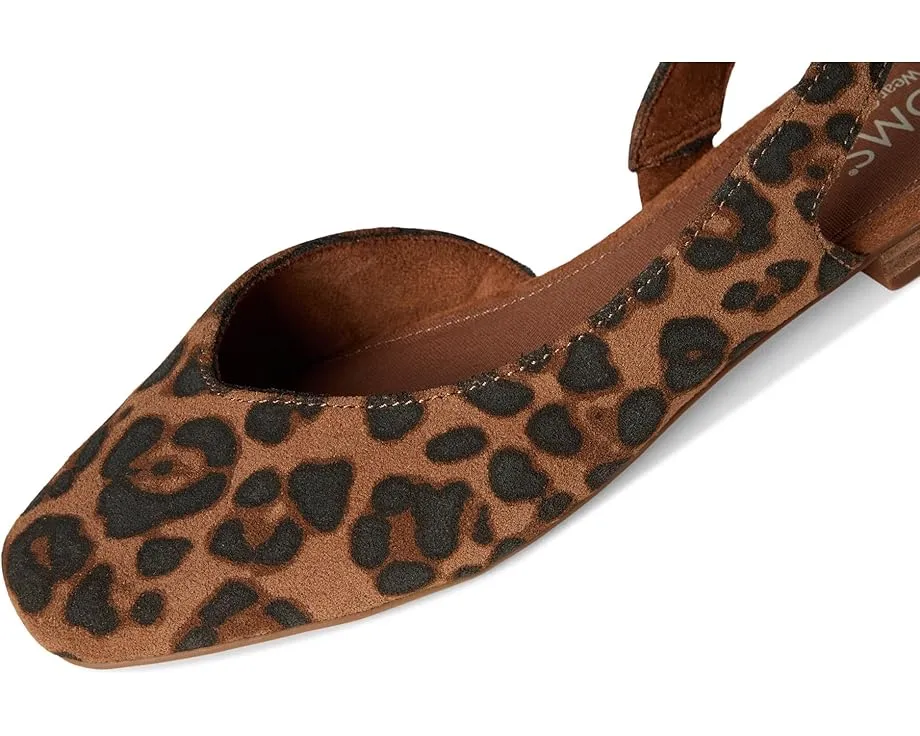 TOMS Балетки Alene с квадратным носком и мини каблуком