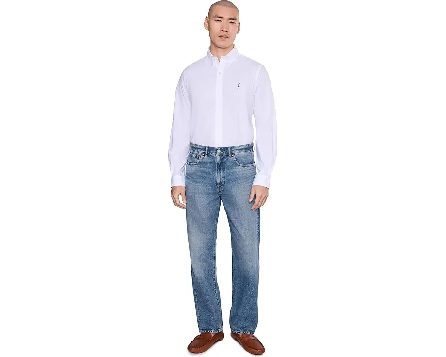 Классическая рубашка Polo Ralph Lauren из стрейч поплина