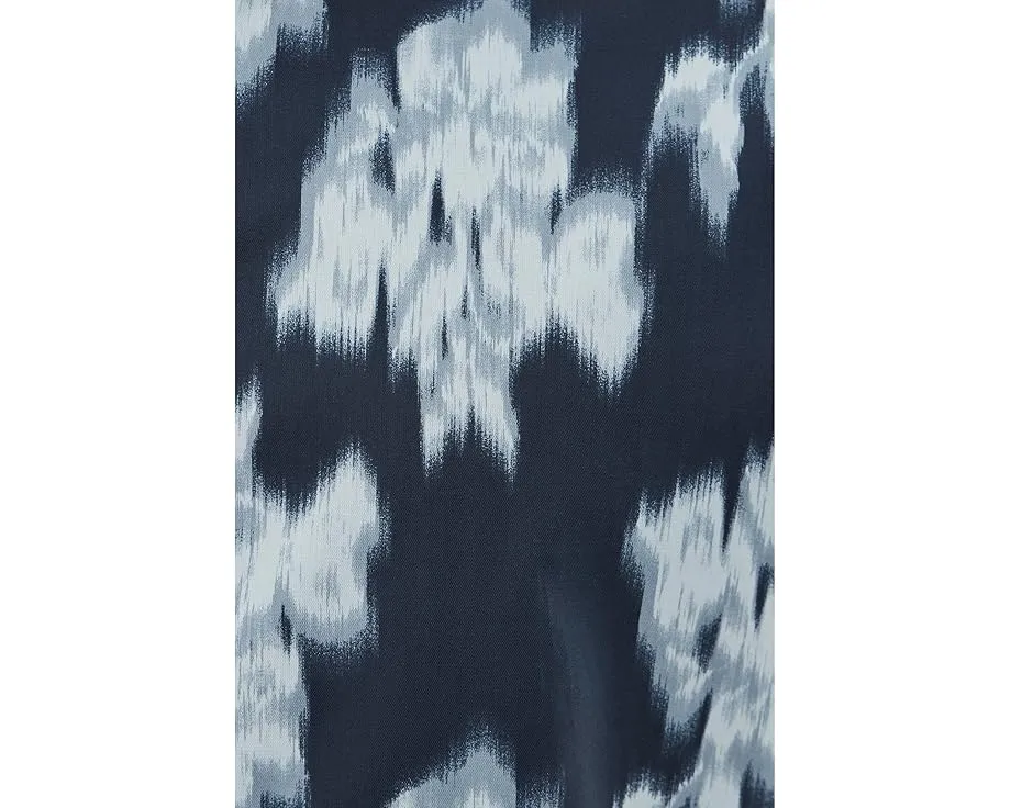 Рубашка Vince с коротким рукавом и принтом в виде размытых роз