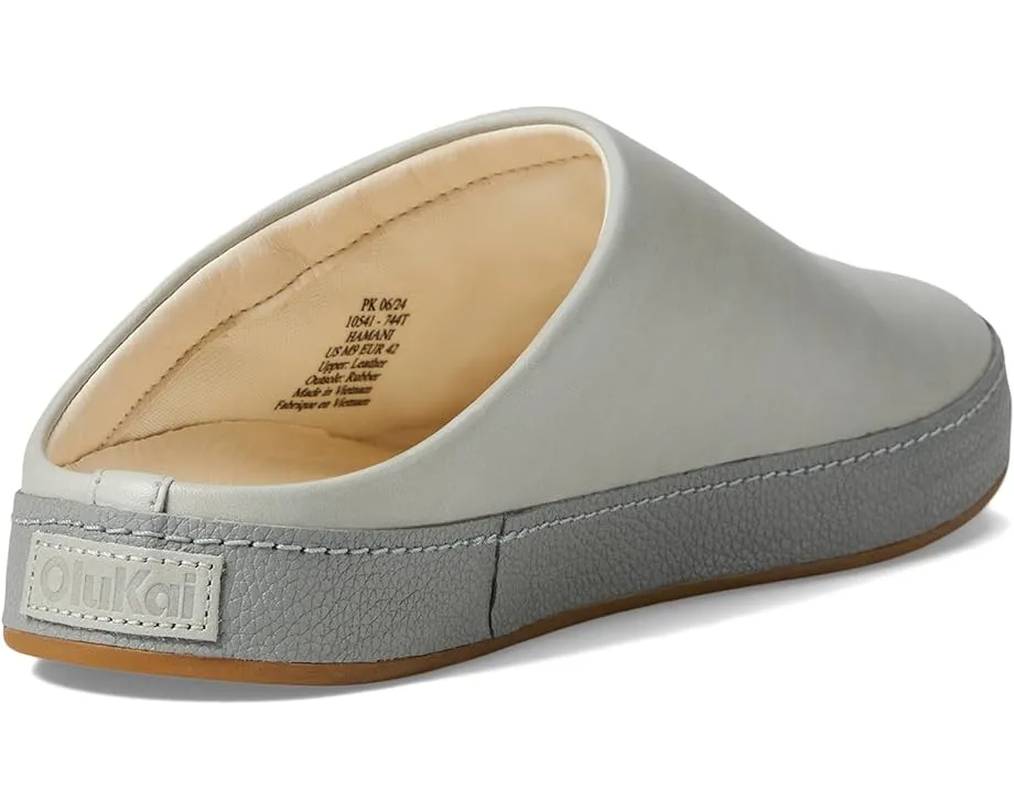 Мокасины OluKai Hamani из цельнозернистой кожи с мягкой стелькой из овчины