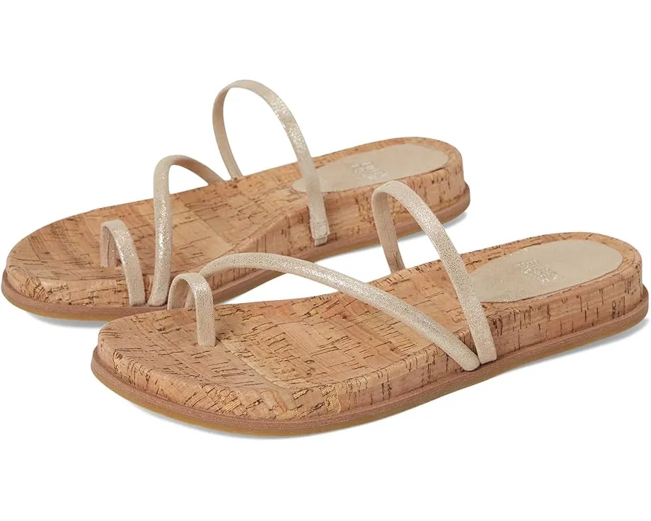 Сандалии Eileen Fisher Dorado Slide с кожаным верхом и клиновидным каблуком