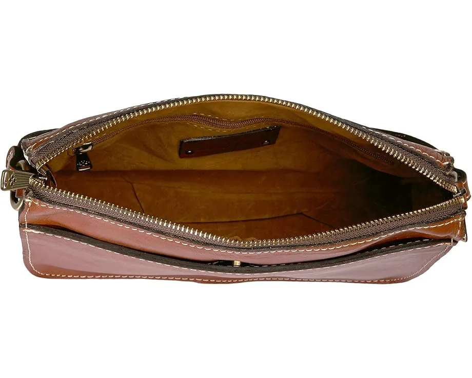 Сумка Patricia Nash Nazaire с верхней молнией и регулируемым ремнем