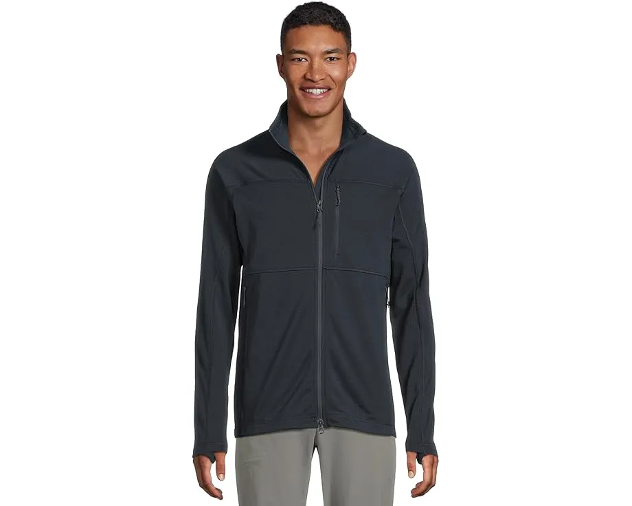 Fjällräven куртка Abisko Lite Fleece из полиэстера с карманами на молнии