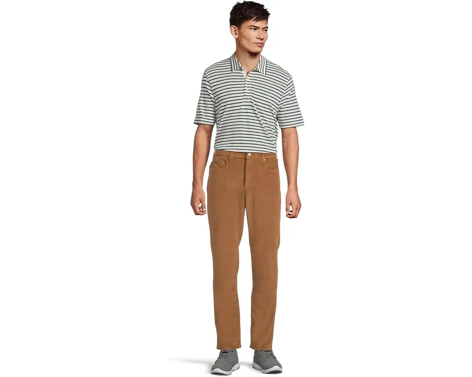 Брюки Faherty Stretch Terry Corduroy с пятью карманами из велюрового вельвета
