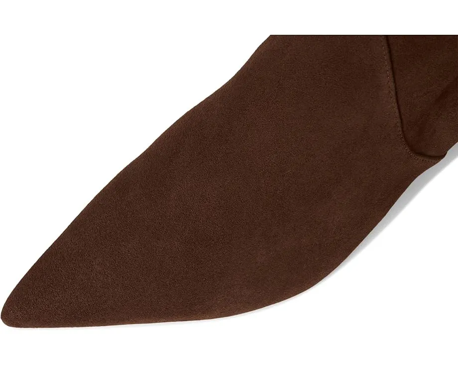 Высокие сапоги Vinnie Zip 50 на изящном каблуке из козьей кожи Stuart Weitzman