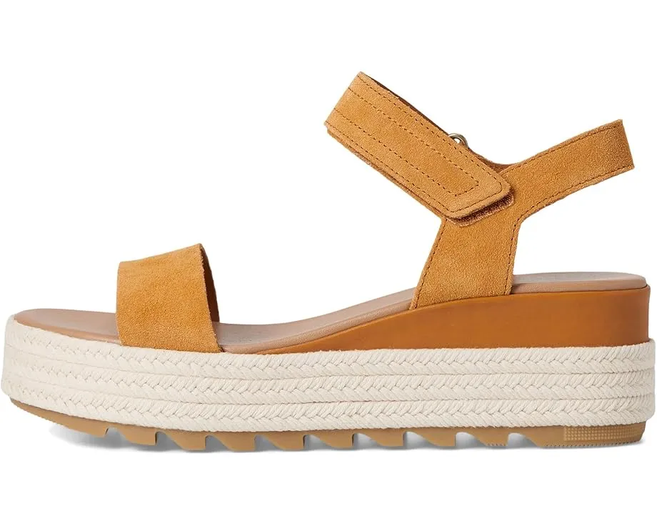 Сандалии SOREL Cameron Flatform Sandal на платформе с кожаным верхом и застежкой на липучке