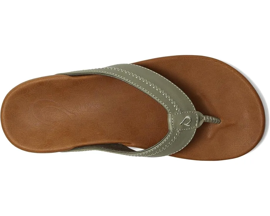 Сандалии OluKai Hiapo с ремнями из премиальной кожи и анатомической стелькой