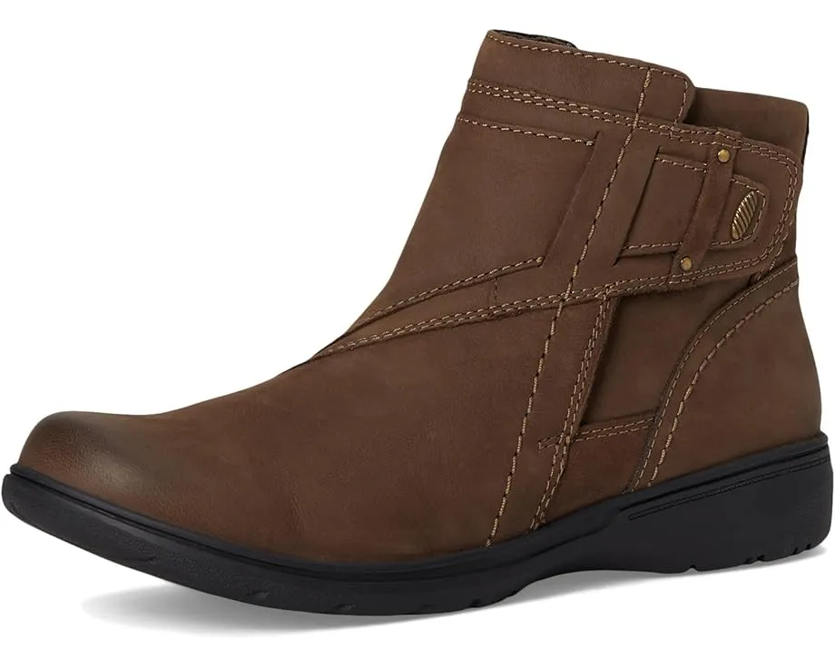 Ботильоны Clarks Carleigh Style с круглым носком и молнией сбоку