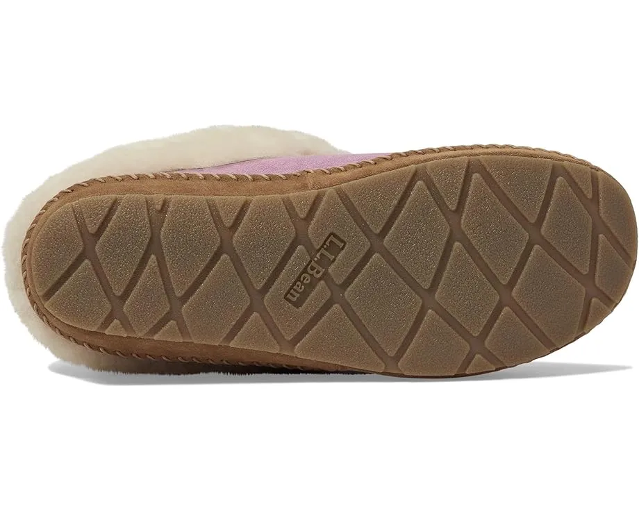 L.L.Bean Тапочки Wicked Good Squam Lake из замши с шерстяной подкладкой