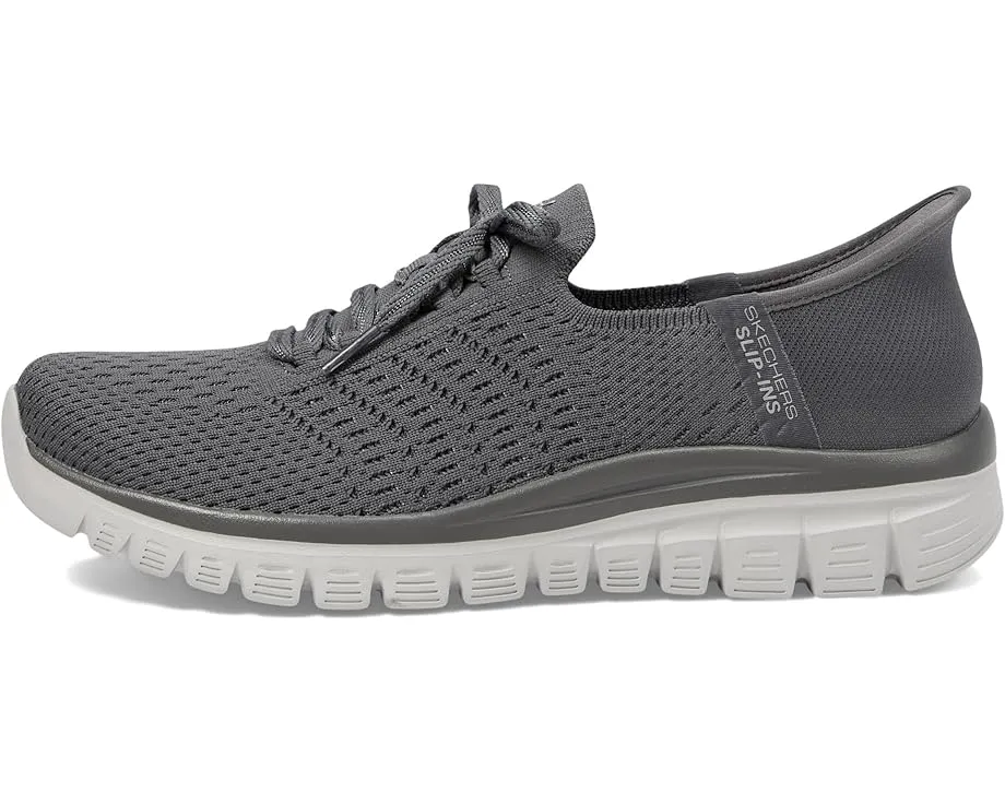 Кроссовки Skechers Graceful First Blush Hands Free Slip-Ins с технологией Heel Pillow