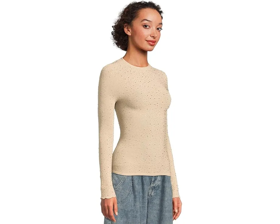 Боди Night Sky с длинными рукавами и вставками из сетки от Free People