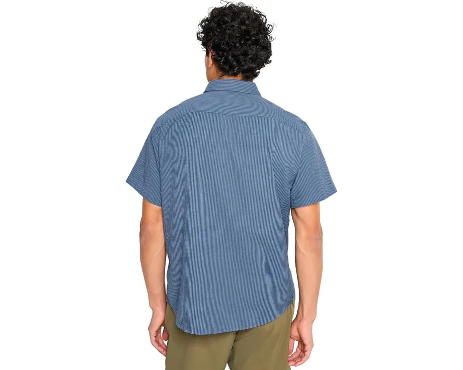 Рубашка UNTUCKit Performance Short Sleeve Forbes Seersucker с отводом влаги