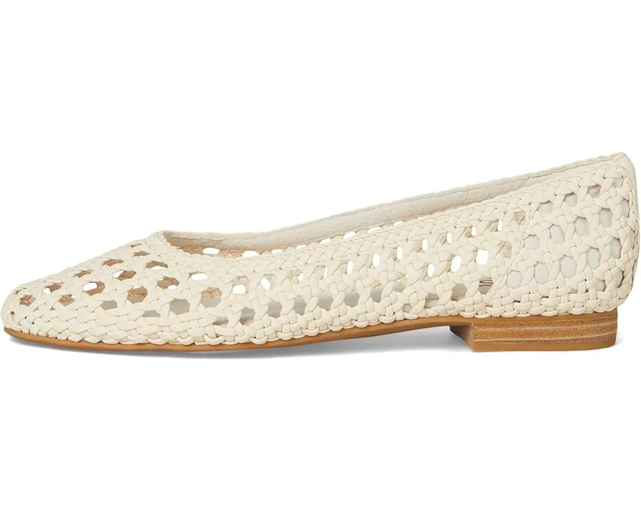 Балетки Briella с квадратным носком и металлизированными деталями