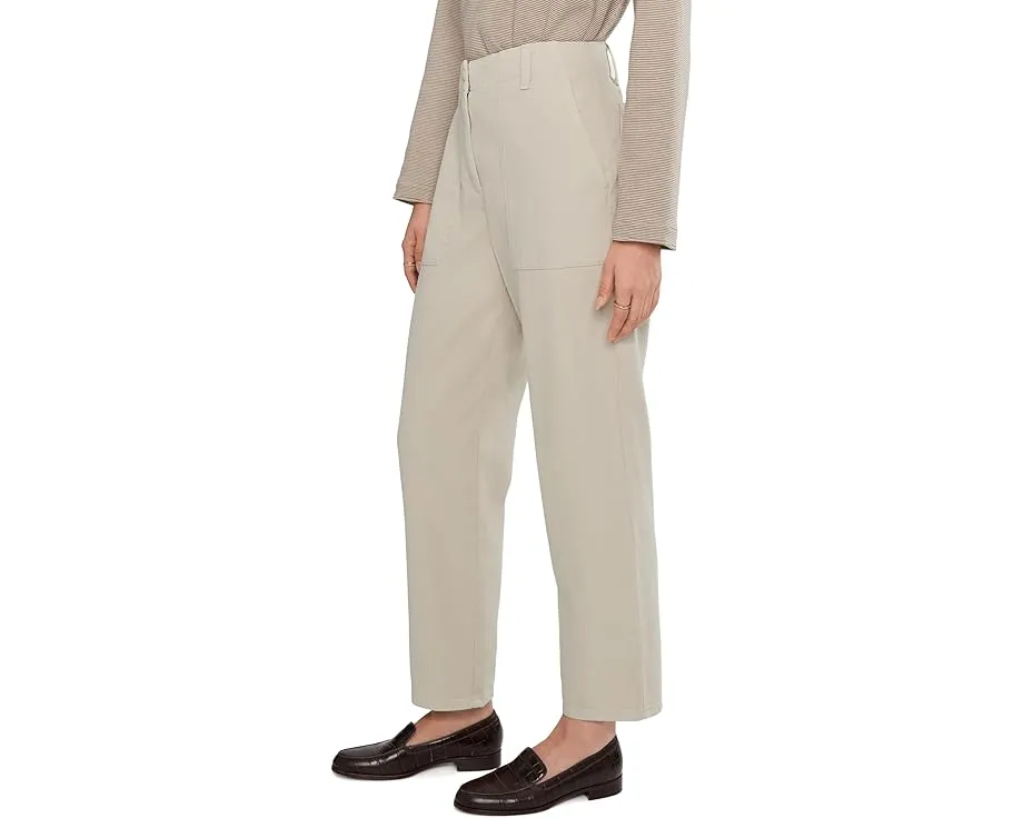 Брюки Eileen Fisher зауженные к низу из окрашенного органического хлопка