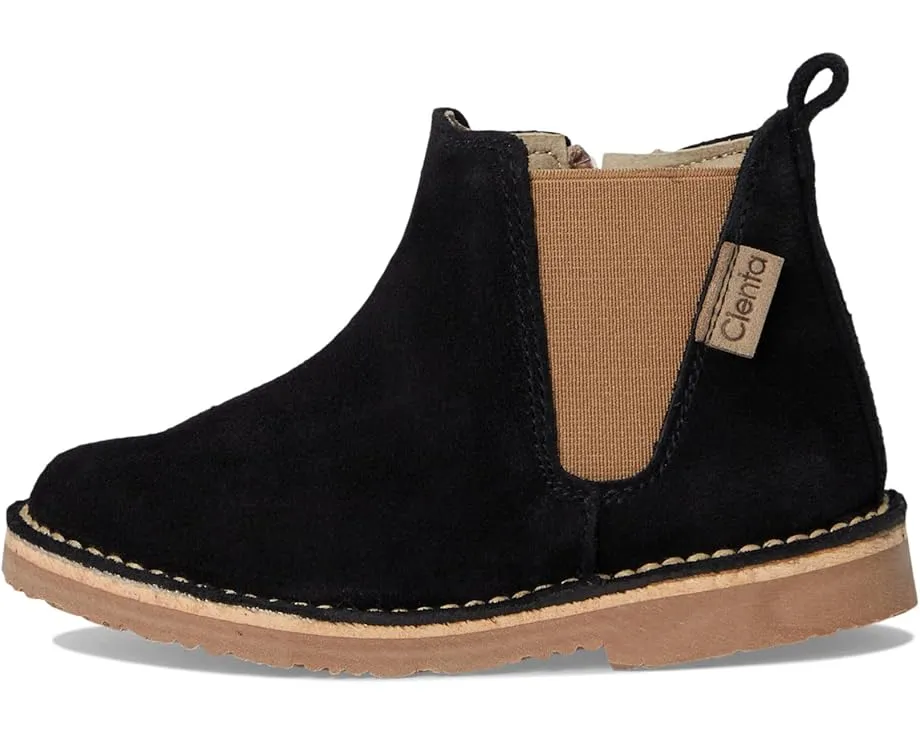 Детские ботинки Cienta Kids Shoes из замши на молнии с эластичной вставкой