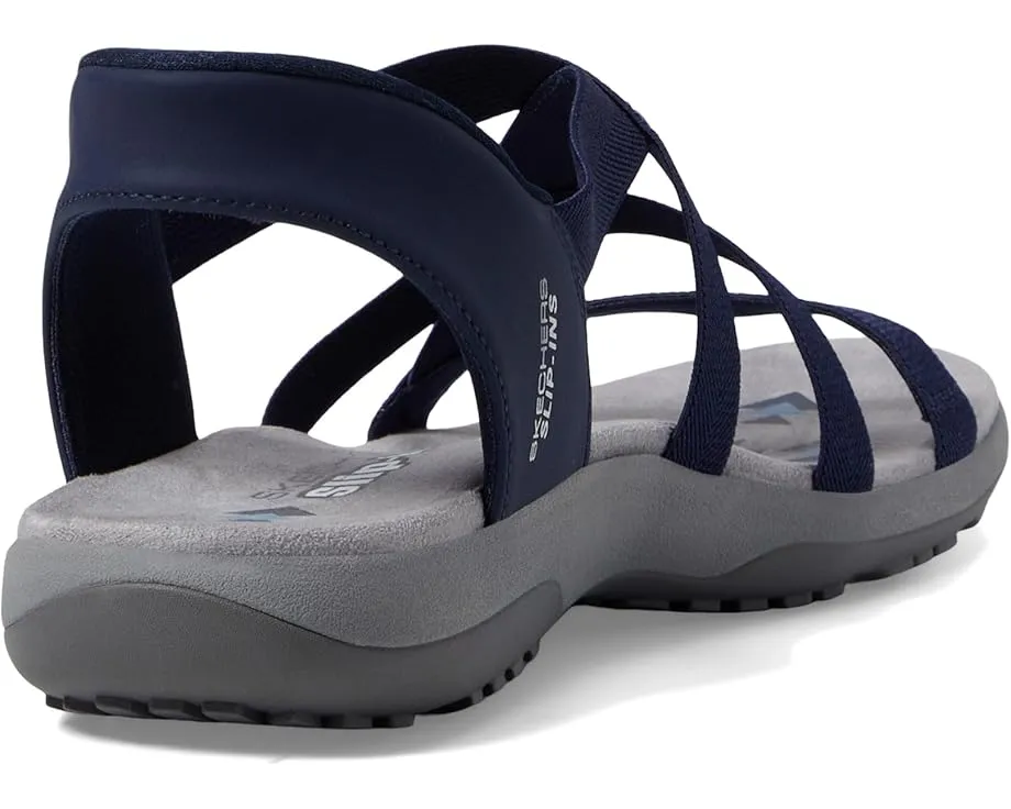 Skechers Reggae Slim обувь без шнуровки с технологией Hands Free Slip-Ins