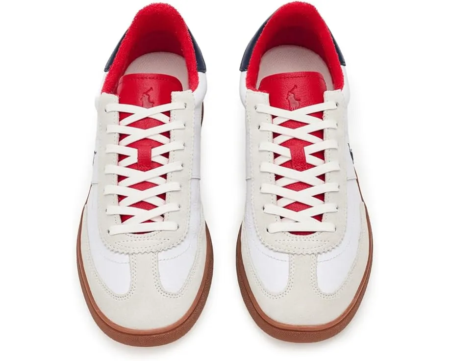 Polo Ralph Lauren Bedford кроссовки из кожи и замши с дышащей подкладкой