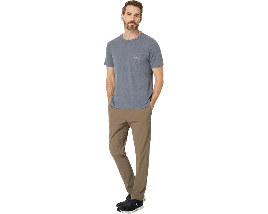 Футболка Free Fly Comfort On с карманом и круглым вырезом