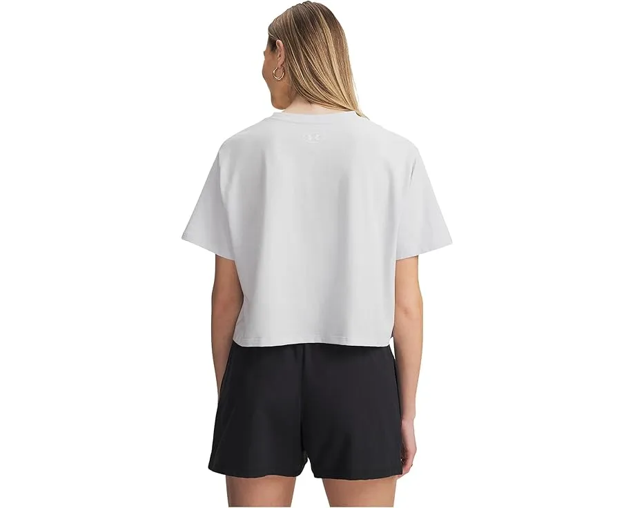 Футболка Under Armour Rival Boxy Tee Solid свободного кроя