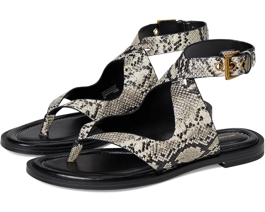 MICHAEL Michael Kors сандалии Irene Flat Thong с ремешком и плетеным верхом