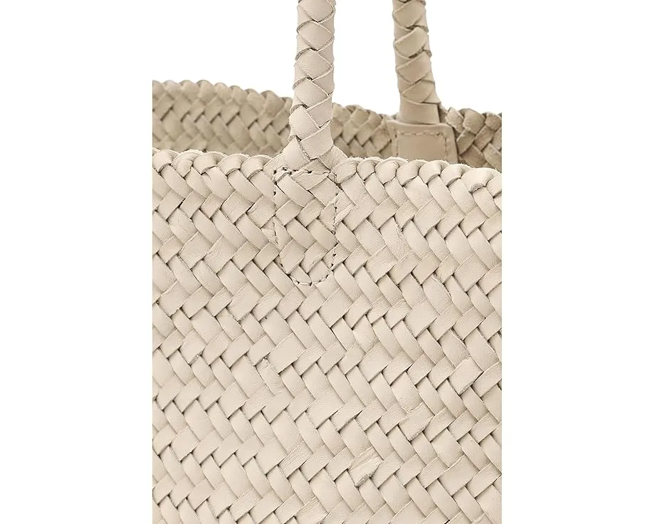 Madewell Кожаная сумка-тоут Handwoven Leather Tote с плетеным дизайном