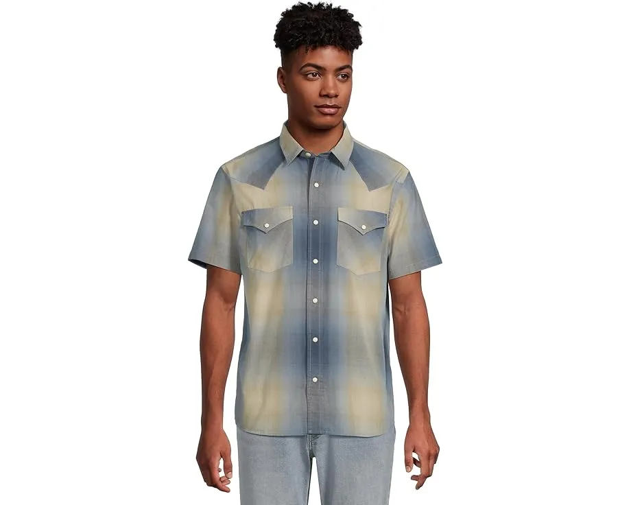 Рубашка Pendleton Frontier с коротким рукавом из смесового хлопка