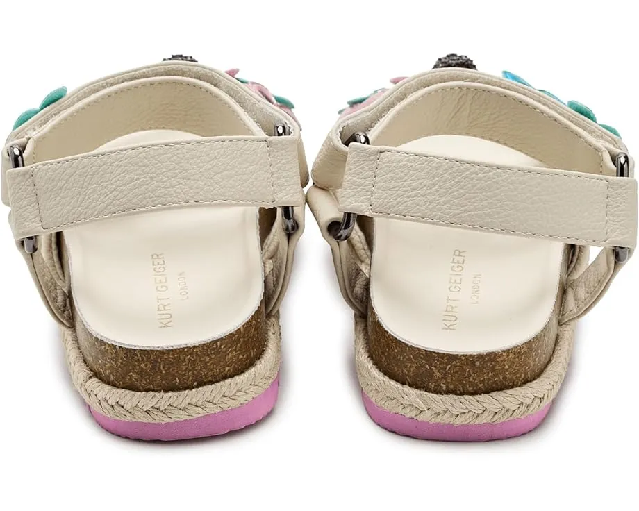 Детские сандалии Kurt Geiger London Mini Kensington Flower на липучке