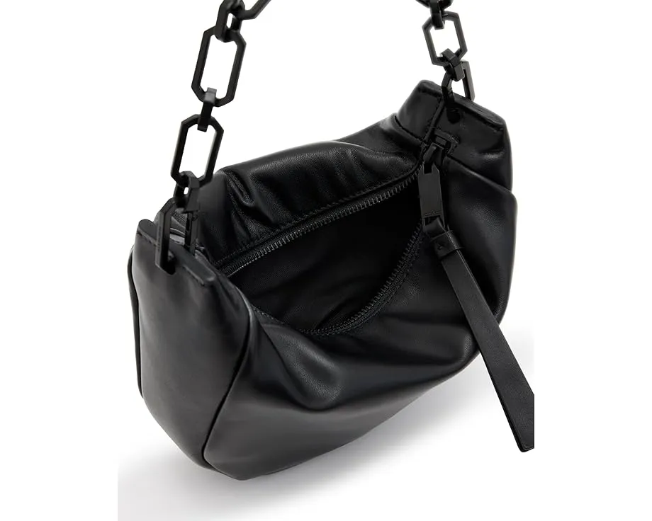 Мини-сумка AllSaints Madea Mini Chain Bag с цепочкой и бисерным декором