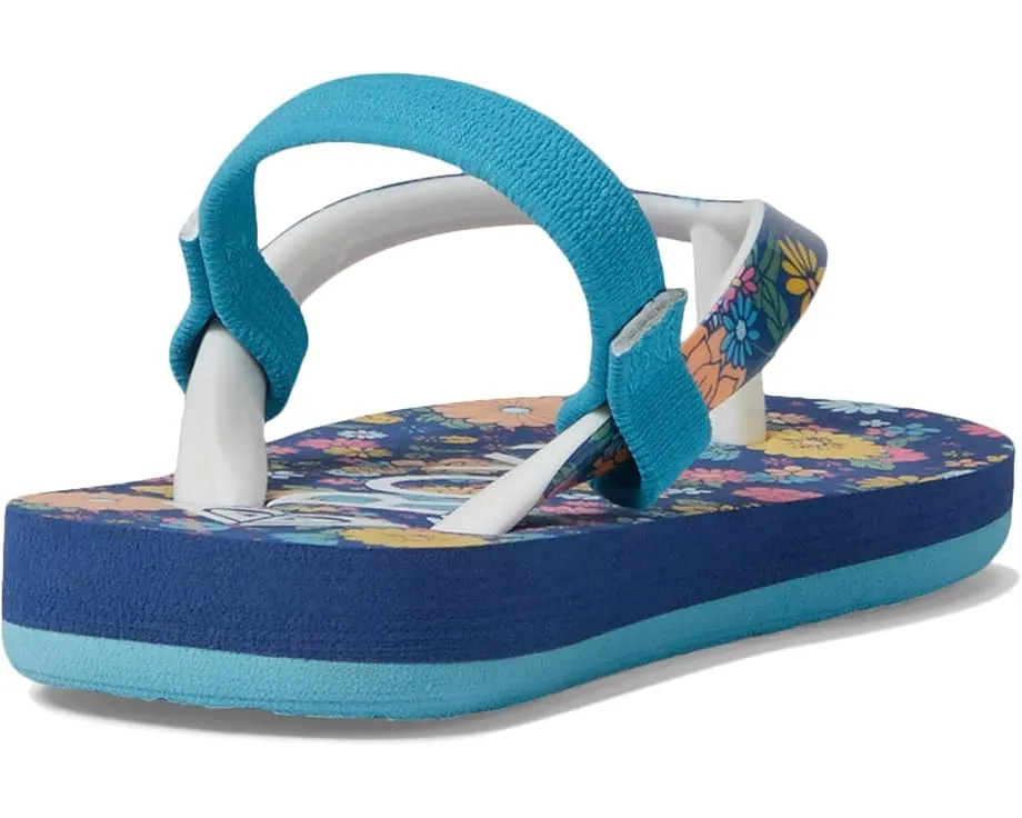 Roxy TW Pebbles VI детские тапочки-шлепанцы