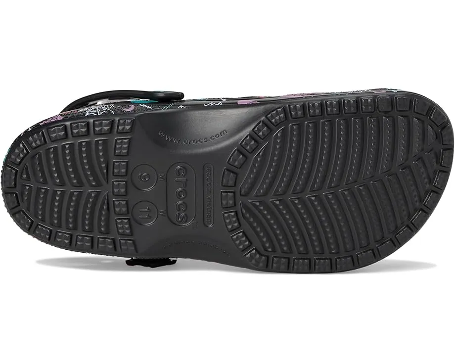 Клоги Crocs Jack Skellington с подсветкой по мотивам Кошмара перед Рождеством