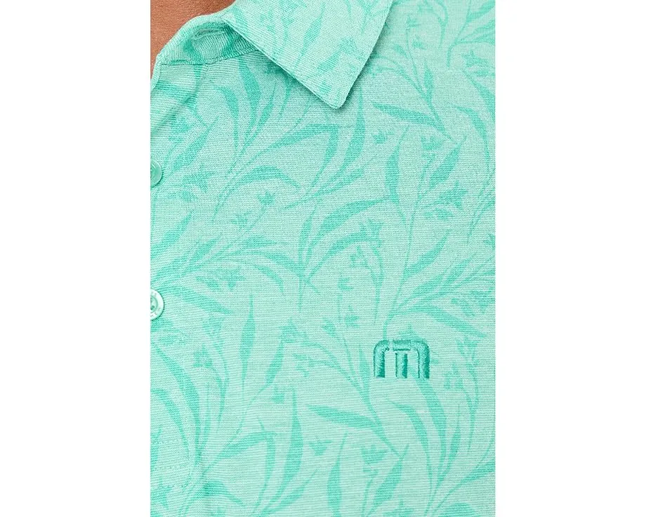 Футболка поло TravisMathew Performance Jersey S с воротником и пуговицами