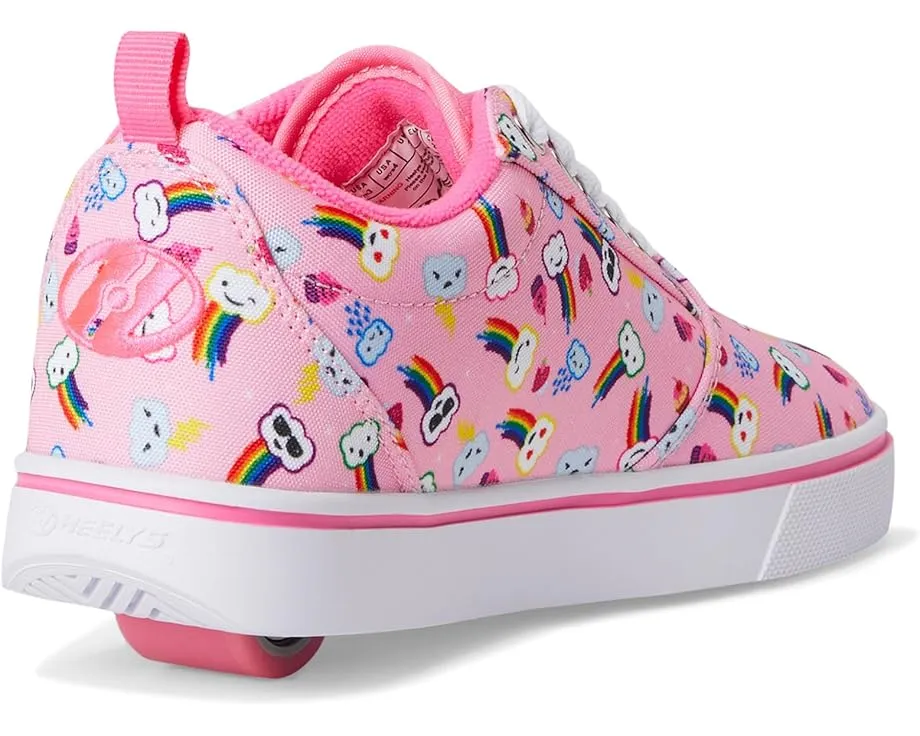 Кроссовки Heelys Pro 20 Prints с холщовым верхом и съемными колесами для детей и взрослых