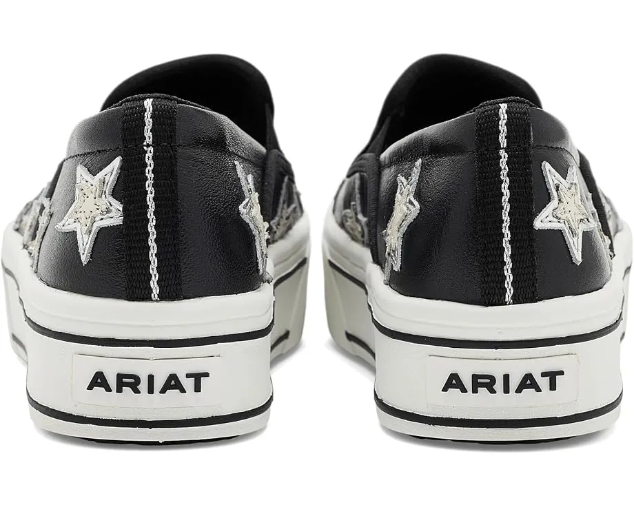 Кеды Skylar Star Slip-On Ariat с кожаным верхом и звездами