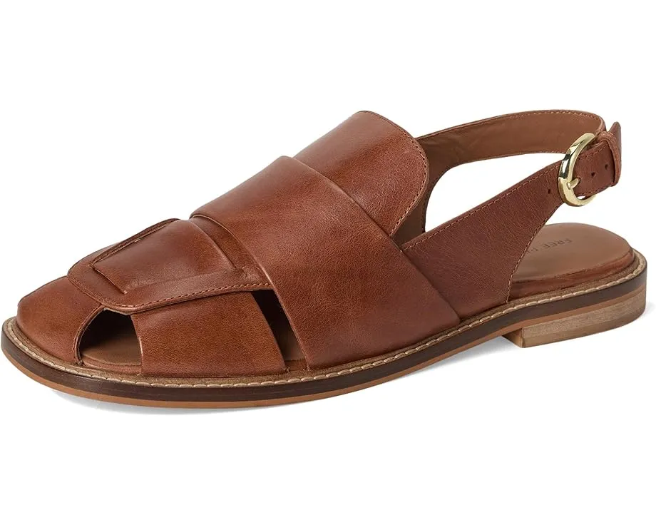 Плоские сандалии Libby Fisher Flat от Free People с плетеным верхом и низким каблуком