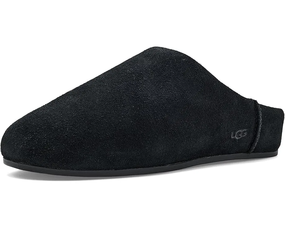 Тапочки UGG Elea Slip-On из замши с овчиной и водонепроницаемостью