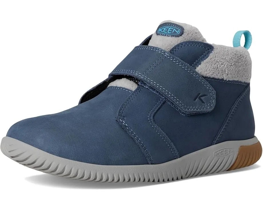 KEEN Kids KNX Middie кроссовки на липучке с ощущением босиком и средней высотой