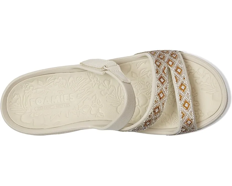 Сандалии Skechers Foamies Arch Fit Ascend с поддержкой свода стопы и каблуком