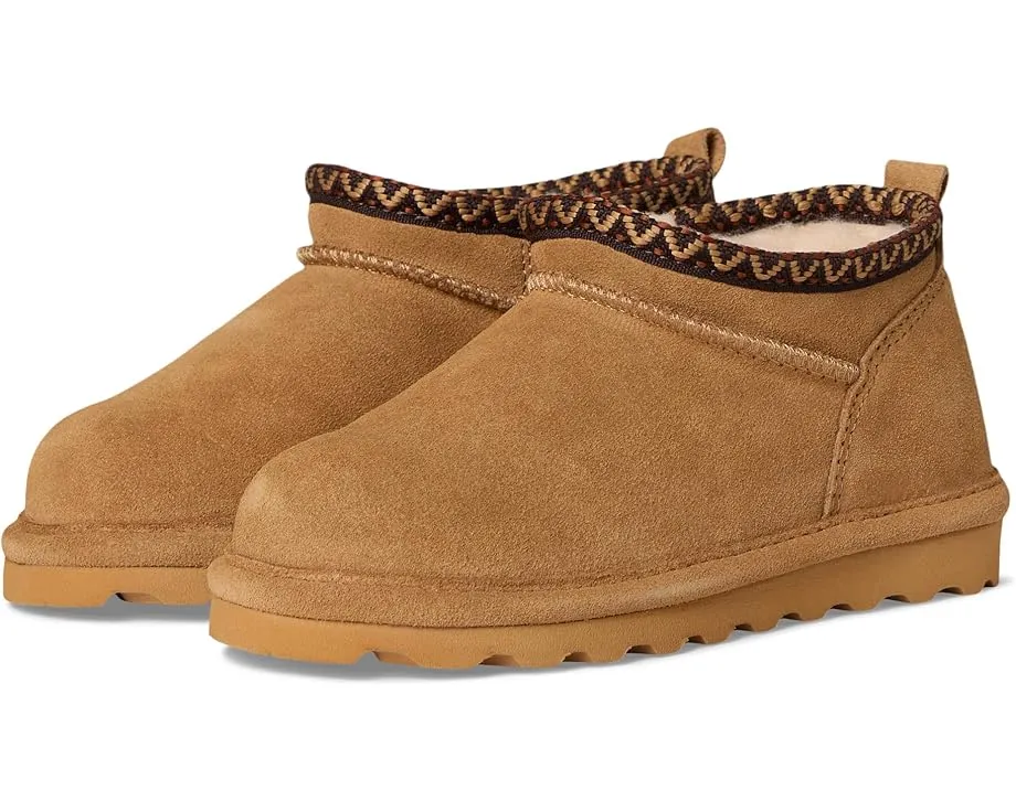 Детские короткие сапожки Bearpaw Kids Super Shorty Deco с защитой Bearcoat