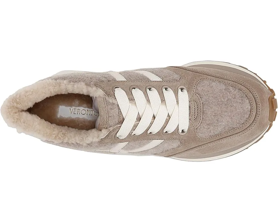 Ботинки Veronica Beard Valentina 3 с клиновидным каблуком и меховой отделкой