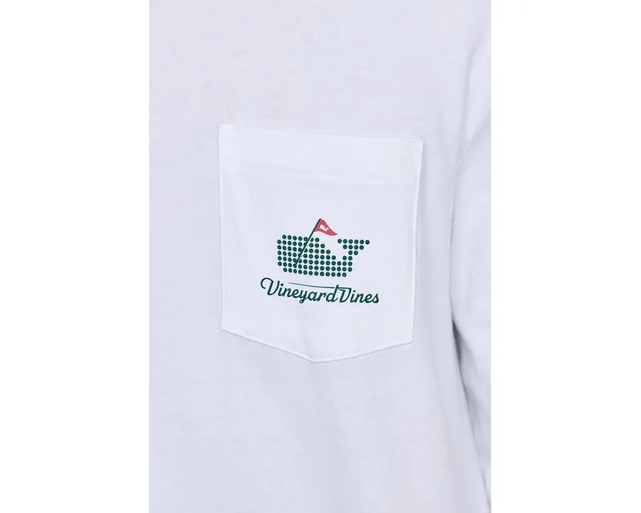 Футболка Vineyard Vines Golf Ball Whale с длинным рукавом и принтом