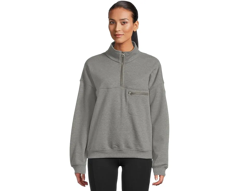 Куртка Columbia Bugasweat Half Zip с пониженной проймой и карманом на молнии на груди