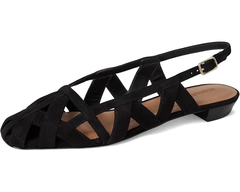 Балетки Bernardo Glinda из растительной кожи на ремешке